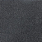 Daltile Colour Scheme Black Speckled 6 in. x 6 in. Porcelain Bullnose Floor and Wall Tile