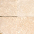 MS International Oasis Gold 4 in. x 4 in. Tumbled Limestone Floor and Wall Tile (1 sq. ft. / case)