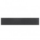 Daltile Identity Twilight Black Cement 4 in. x 18 in. Porcelain Bullnose Floor and Wall Tile