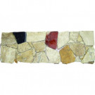 MS International Spanish Rock Strip 4 in. x 12 in. Marble Listello Floor and Wall Tile