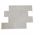Splashback Tile Crema Marfil 3 in. x 6 in. x 4 mm Marble Floor and Wall Tile