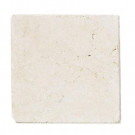 Jeffrey Court Giallo Sienna 6 in. x 6 in. Marble Floor/Wall Tile (1 pk / 4pcs-1 sq. ft.)