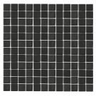 EPOCH Monoz M-Black-1401 Mosaic Recycled Glass 12 in. x 12 in. Mesh Mounted Floor & Wall Tile (5 sq. ft.)
