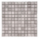 Solistone Haisa Marble Light 1 x 1 / 12 in. x 12 in. x 6.35mm Marble Mesh-Mounted Mosaic Tile (10 sq. ft. / case)