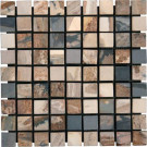 MS International Desert Trail 12 in. x 12 in. x 10 mm Tumbled Slate Mesh-Mounted Mosaic Tile (10 sq. ft. / case)