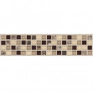 MARAZZI Artisan Bellini 2-3/4 in. x 12 in. x 8 mm Marble Mosaic Floor and Wall Tile