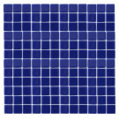 Epoch Architectural Surfaces Monoz M-Blue-1402 Mosiac Recycled Glass Mesh Mounted Floor and Wall Tile - 3 in. x 3 in. Tile Sample