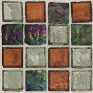 Daltile Egyptian Glass Amber Medley 12 in. x 12 in. x 6 mm Glass Face-Mounted Mosaic Wall Tile