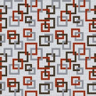 Mosaic Loft Links Rust Motif 24 in. x 24 in. Glass Wall and Light Residential Floor Mosaic Tile