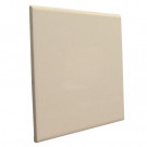 U.S. Ceramic Tile Bright Khaki 6 in. x 6 in. Ceramic Surface Bullnose Wall Tile-DISCONTINUED