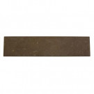 Daltile Terra Antica Oro 3 in. x 12 in. Porcelain Surface Bullnose Accent Floor and Wall Tile