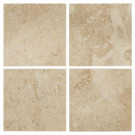 Jeffrey Court Cappuccino 6 in. x 6 in. Marble Floor/Wall Tile (1 pk /4 pcs-1 sq. ft.)