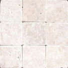 MS International Noche 4 in. x 4 in. Tumbled Travertine Floor and Wall Tile (1 sq. ft. / case)
