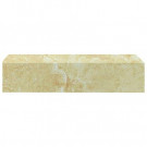 U.S. Ceramic Tile Fresno 3 in. x 10 in. Beige Ceramic Bullnose Wall Tile-DISCONTINUED