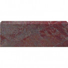 U.S. Ceramic Tile Stratford Copper 3 in. x 12 in. Glazed Ceramic Single Bullnose Floor & Wall Tile-DISCONTINUED