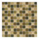 Daltile Maracas Rainforest Blend 12 in. x 12 in. x 8 mm Glass Mesh Mounted Mosaic Wall Tile