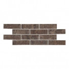 Daltile Union Square Cobble Brown 2 in. x 8 in. Ceramic Paver Floor and Wall Tile (6.25 sq. ft. / case)