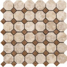 MARAZZI Campione Armstrong 13 in. x 13 in. x 8-1/2 mm Porcelain Octagon Mesh-Mounted Mosaic Tile