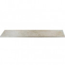 MS International Valencia Beige 3 in. x 18 in. Bullnose Porcelain Wall Tile (7.5 ln. ft. / case)-DISCONTINUED