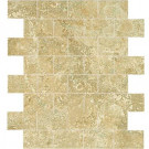 Daltile Fantesa Cameo 12 in. x 12 in. x 8 mm Glazed Porcelain Mosaic Wall Tile