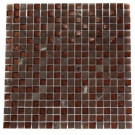 Splashback Tile Penny Pottery Squares 12 in. x 12 in. x 8 mm Glass Floor and Wall Tile