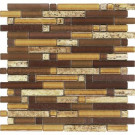 EPOCH Varietals Aligote-1650 Stone And Glass Blend 12 in. x 12 in. Mesh Mounted Floor and Wall Tile (5 sq. ft.)