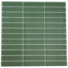 Splashback Tile 12 in. x 12 in. Contempo Spa Green Polished Glass Tile-DISCONTINUED