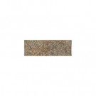 Daltile Castanea Luserna 3 in. x 10-1/2 in. Porcelain Bullnose Floor and Wall Tile-DISCONTINUED