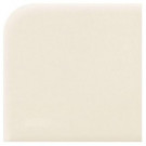 Daltile Modern Dimensions Gloss Biscuit 4-1/4 in. x 4-1/4 in. Ceramic Surface Bullnose Corner Wall Tile
