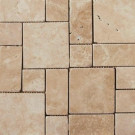 Emser 13 in. x 13 in. Coliseum Athens Glazed Porcelain Mini Versailles -Each of 1.17 sq. ft.-DISCONTINUED