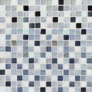 Jeffrey Court Winter Opal Cut Edge 12 in. x 12 in. x 6 mm Glass Marble Mosaic Wall Tile