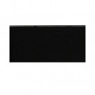 Splashback Tile Contempo Classic Black Polished Glass Tile - 3 in. x 6 in. Tile Sample-DISCONTINUED