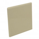 U.S. Ceramic Tile Color Collection Bright Fawn 4-1/4 in. x 4-1/4 in. Ceramic Surface Bullnose Corner Wall Tile-DISCONTINUED