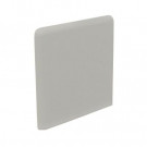 U.S. Ceramic Tile Color Collection Matte Taupe 3 in. x 3 in. Ceramic Surface Bullnose Corner Wall Tile-DISCONTINUED
