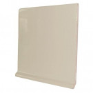 U.S. Ceramic Tile Color Collection Matte Fawn 6 in. x 6 in. Ceramic Stackable Right Cove Base Corner Wall Tile-DISCONTINUED