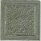 MARAZZI Montagna Nickel 2 in. x 2 in. Metal Resin Basketweave Decorative Floor/Wall Tile