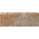 U.S. Ceramic Tile Stratford Beige 3 in. x 12 in. Glazed Ceramic Single Bullnose Floor & Wall Tile-DISCONTINUED