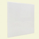 U.S. Ceramic Tile Color Collection Bright Snow White 6 in. x 6 in. Bullnose Corner Wall Tile-DISCONTINUED