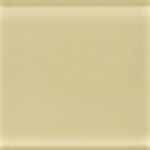 Daltile Glass Reflections 4-1/4 in. x 4-1/4 in. Cream Soda Glass Wall Tile (4 sq. ft. / case)-DISCONTINUED