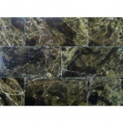MS International Emperador Cafe 3 in. x 6 in. Polished Marble Floor and Wall Tile (1 sq. ft./case)