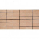 U.S. Ceramic Tile Avila Beige 12 in. x 24 in. x 8 mm Porcelain Mosaic Floor and Wall Tile-DISCONTINUED