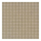 Daltile Maracas Mushroom 12 in. x 12 in. 8mm Frosted Glass Mesh-Mounted Mosaic Wall Tile (10 sq. ft. / case) - DISCONTINUED