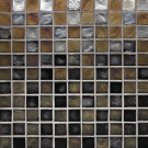 Studio E Edgewater Outer Banks 1 in. x 1 in. 11-3/4 in. x 11-3/4 in. Glass Floor & Wall Mosaic Tile-DISCONTINUED
