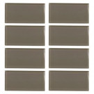 Jeffrey Court Fieldstone Gloss 3 in. x 6 in. Glass Wall Tile (8 pieces/1 sq. ft./1 pack)