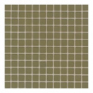 Daltile Maracas Tea Leaves 12 in. x 12 in. 8mm Frosted Glass Mesh-Mounted Mosaic Wall Tile (10 sq. ft. / case)-DISCONTINUED