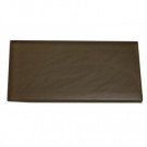Splashback Tile Contempo Khaki Frosted Glass Tile - 3 in. x 6 in. Tile Sample-DISCONTINUED