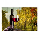 Tile My Style Wine2 36 in. x 24 in. Tumbled Marble Tiles (6 sq. ft. /case)