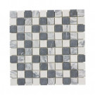 Jeffrey Court Carrara Mix 12 in. x 12 in. x 8 mm Marble Mosaic Floor/Wall Tile