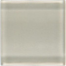 Daltile Isis Oyster 12 in. x 12 in. x 3 mm Glass Mesh-Mounted Mosaic Wall Tile