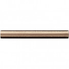 Weybridge 3/4 in. x 6 in. Cast Metal Pencil Liner Classic Bronze Tile (10 pieces / case) - Discontinued